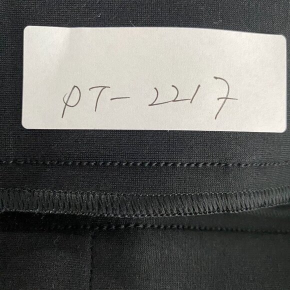 Spanx The Perfect Double Slit Pant Wide Leg Medium Black Stretch NWT PT-2217 - Picture 2 of 10